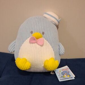 Round1 Tuxedosam Blue & White Plush Penguin Stuffed Toy